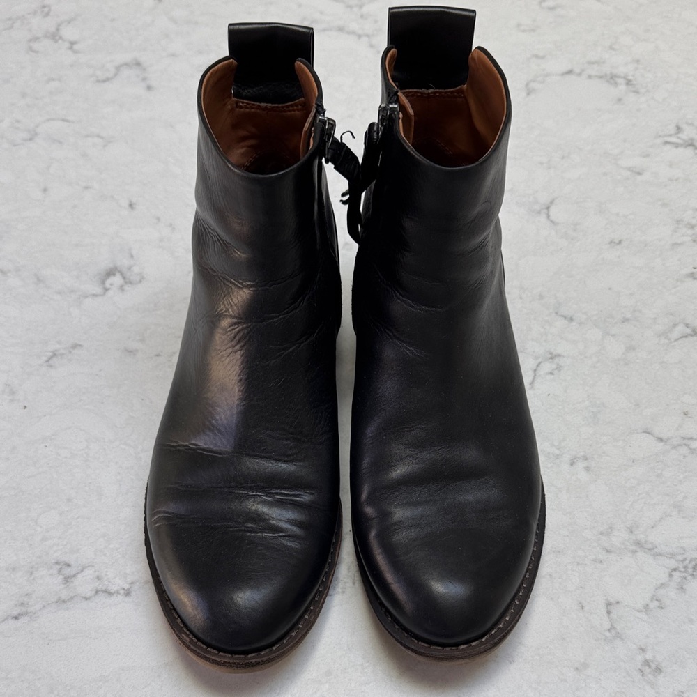 Franco Sarto Leather Booties